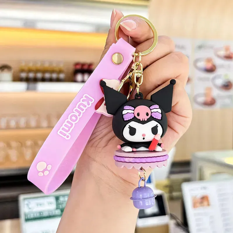 Kuromi Mischief Charms 3D Keychain