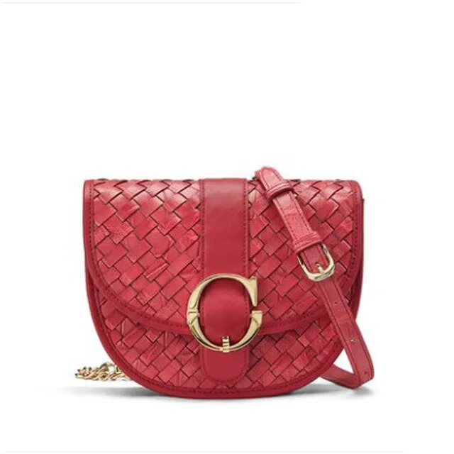 large lady bag Exclusive promotion shoulder bag The crossbody capacity fashionable Crocodile bag leather leather lady chain bag  new Worldwide delivery saddle gete