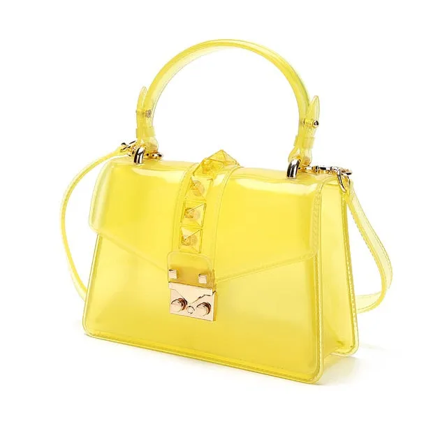 Last-minute sale Saddle Endless variety Clear Handbags Women Bag small