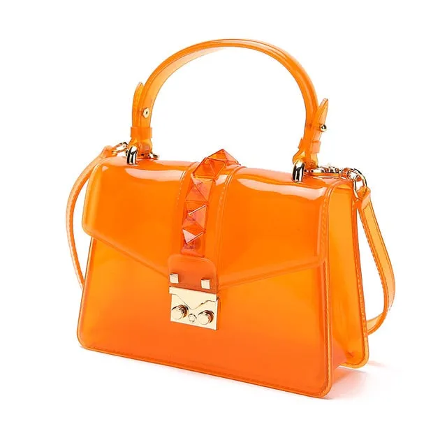 Last-minute sale Saddle Endless variety Clear Handbags Women Bag small