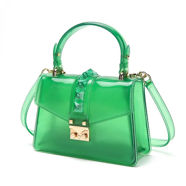 Last-minute sale Saddle Endless variety Clear Handbags Women Bag small