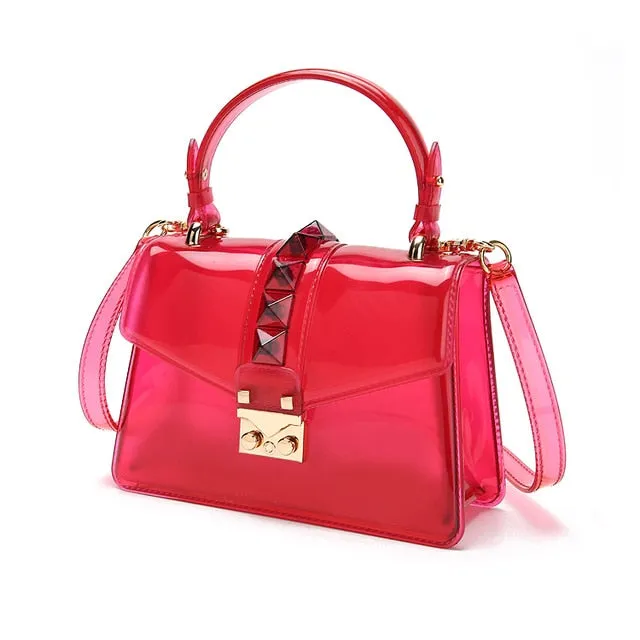 Last-minute sale Saddle Endless variety Clear Handbags Women Bag small