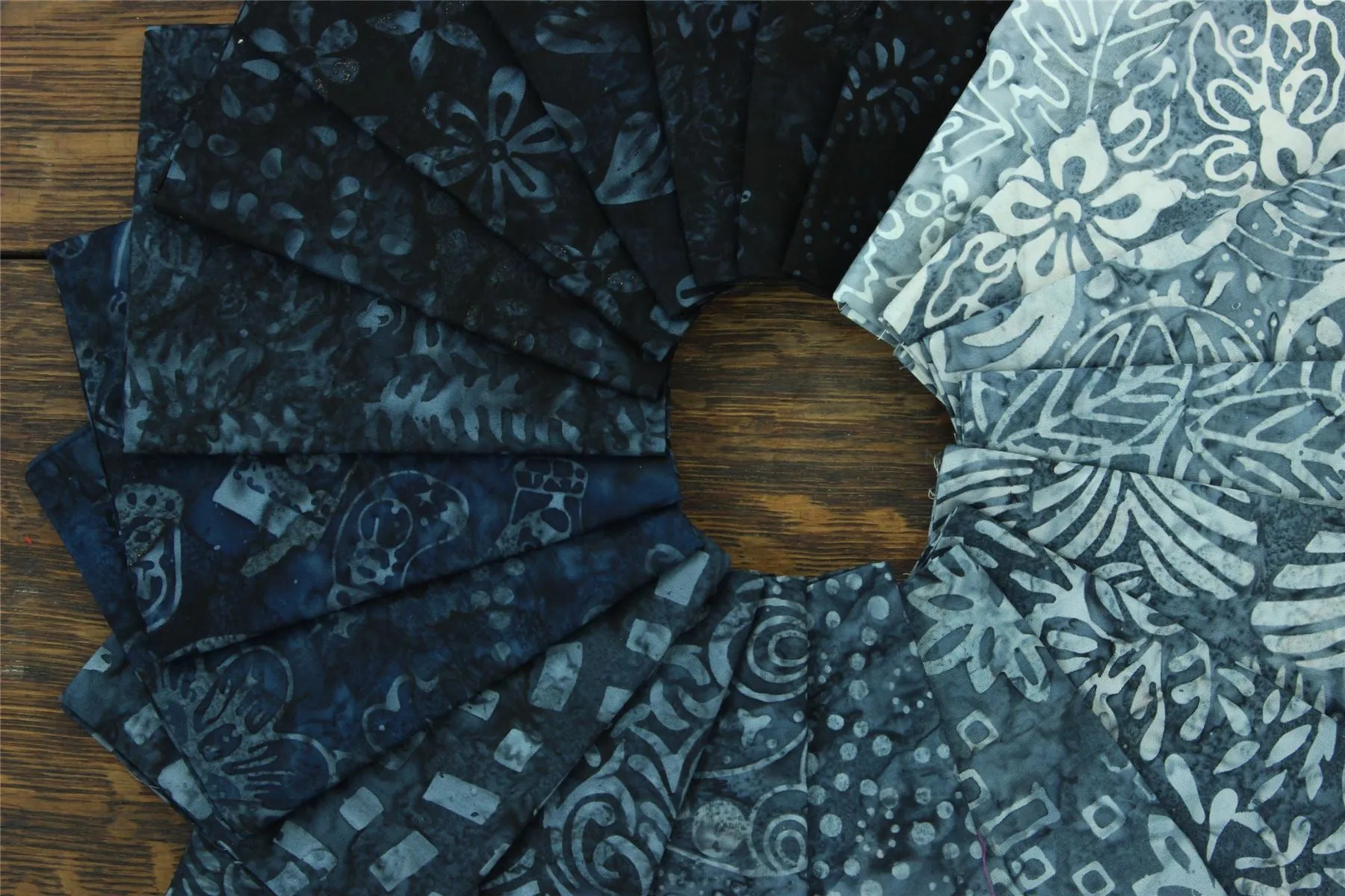 Layer Cake - 40 pieces of 10" x 10" Cotton Batik