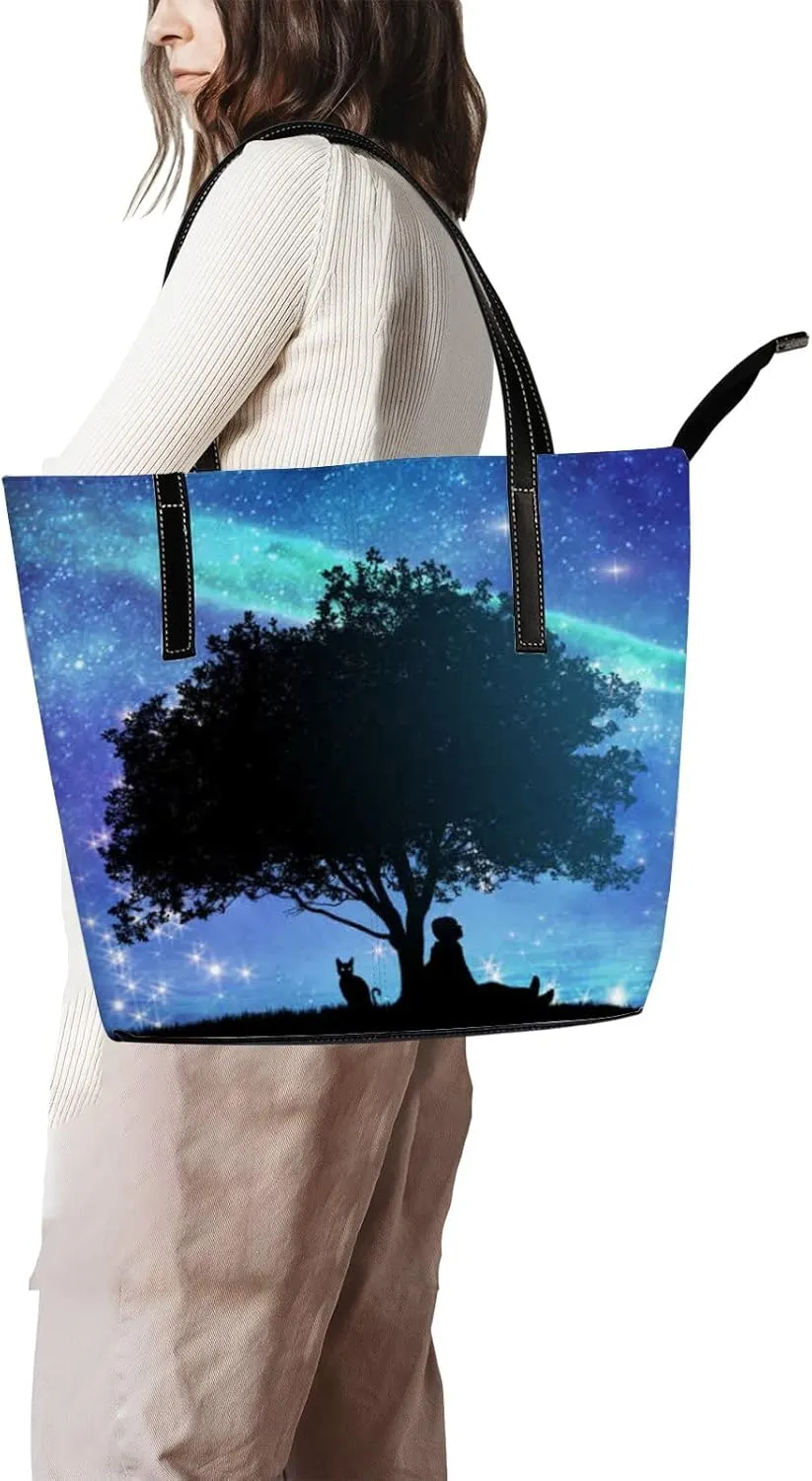 Leather Handbags Women's Crossbody Handbags Work Tote Bags for Women Coach Handbags Tote Bag with Zipper
