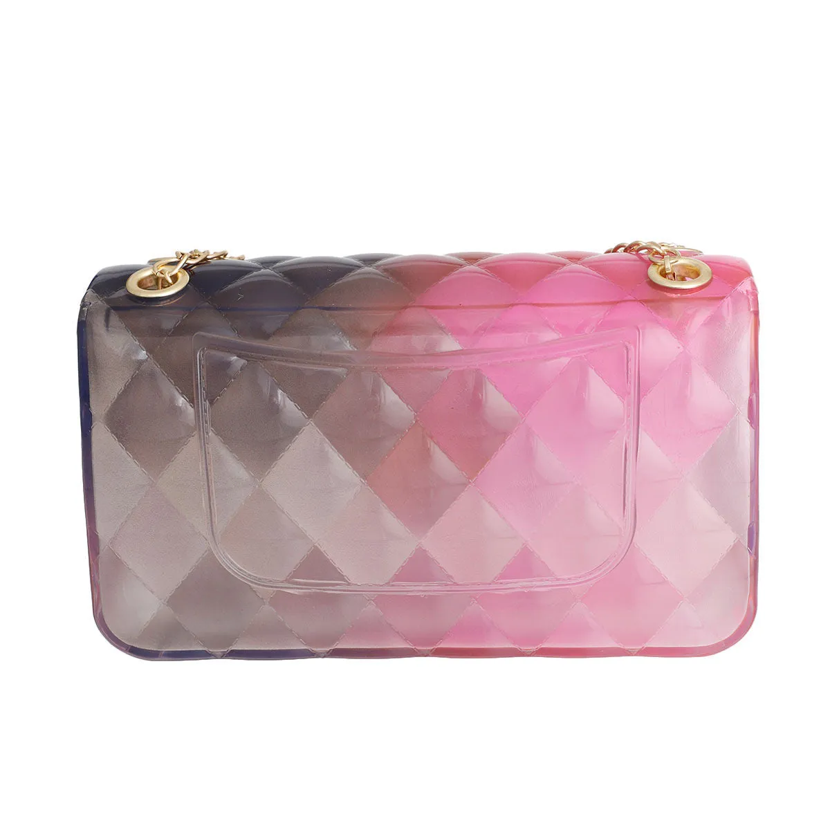 Limited-time offer Black Bag Flap Pink Jelly Exclusive options Mini Quilted