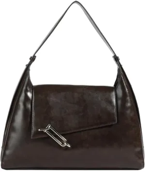 Lock handbags underarm bag large capacity women's purses foreign style personality trend shoulder bags