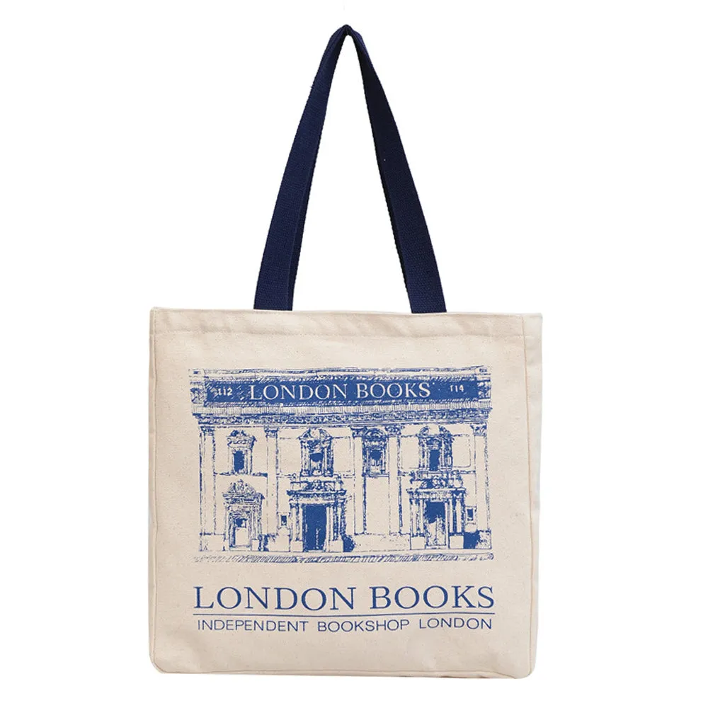 London Books Canvas Tote Bag