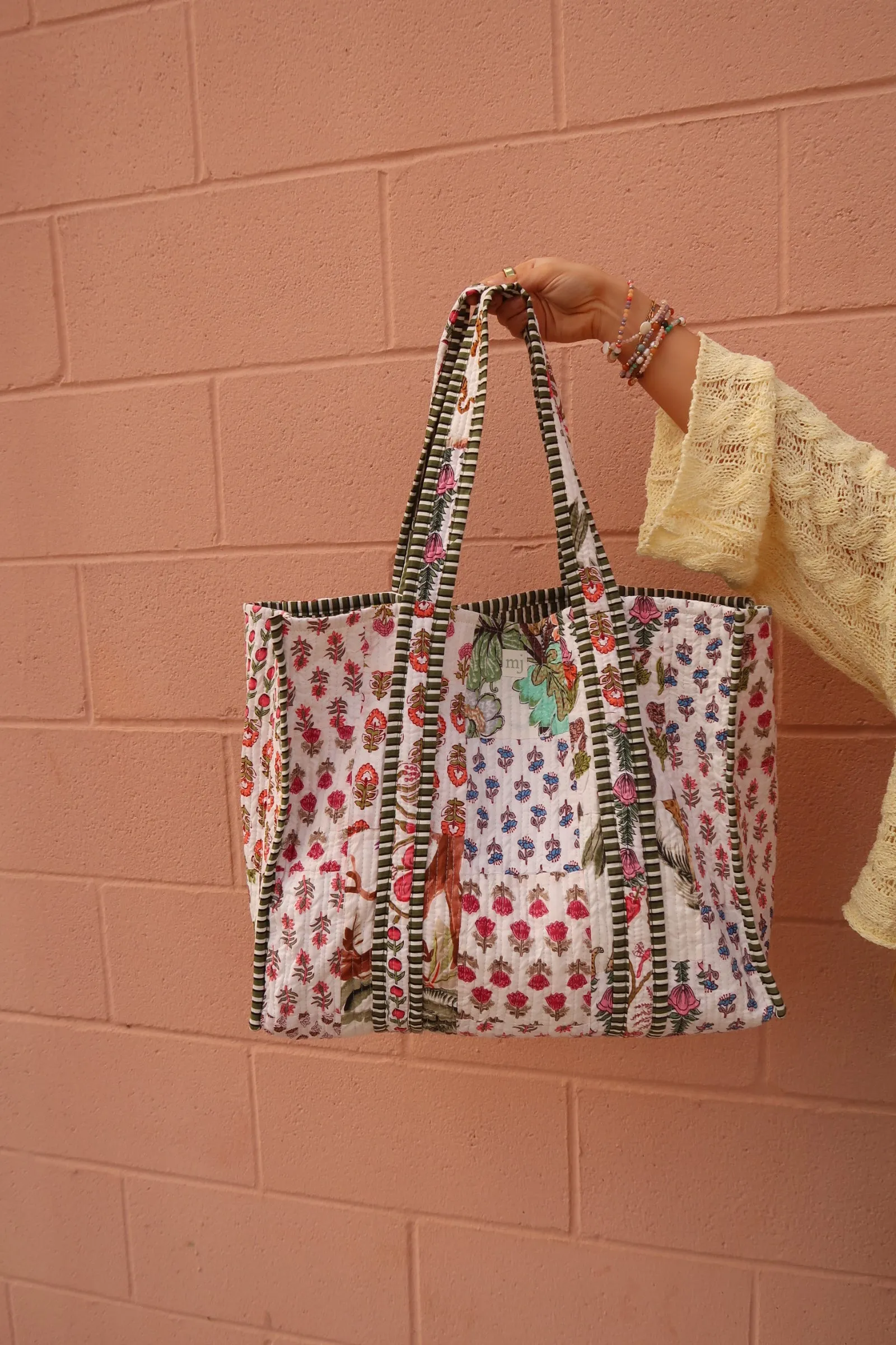 Lottie Quilted Tote Bag
