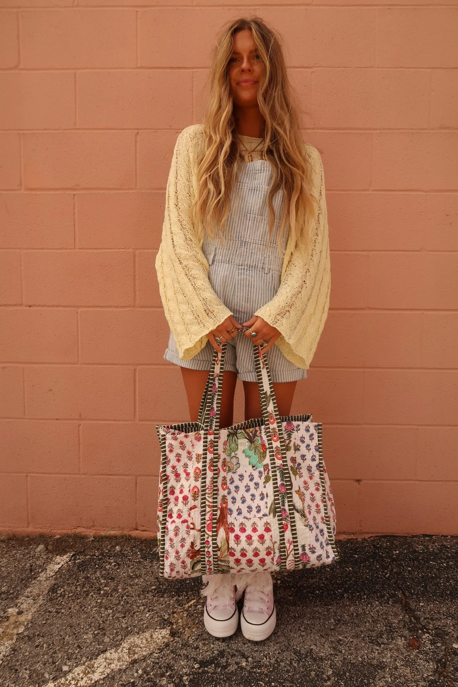 Lottie Quilted Tote Bag