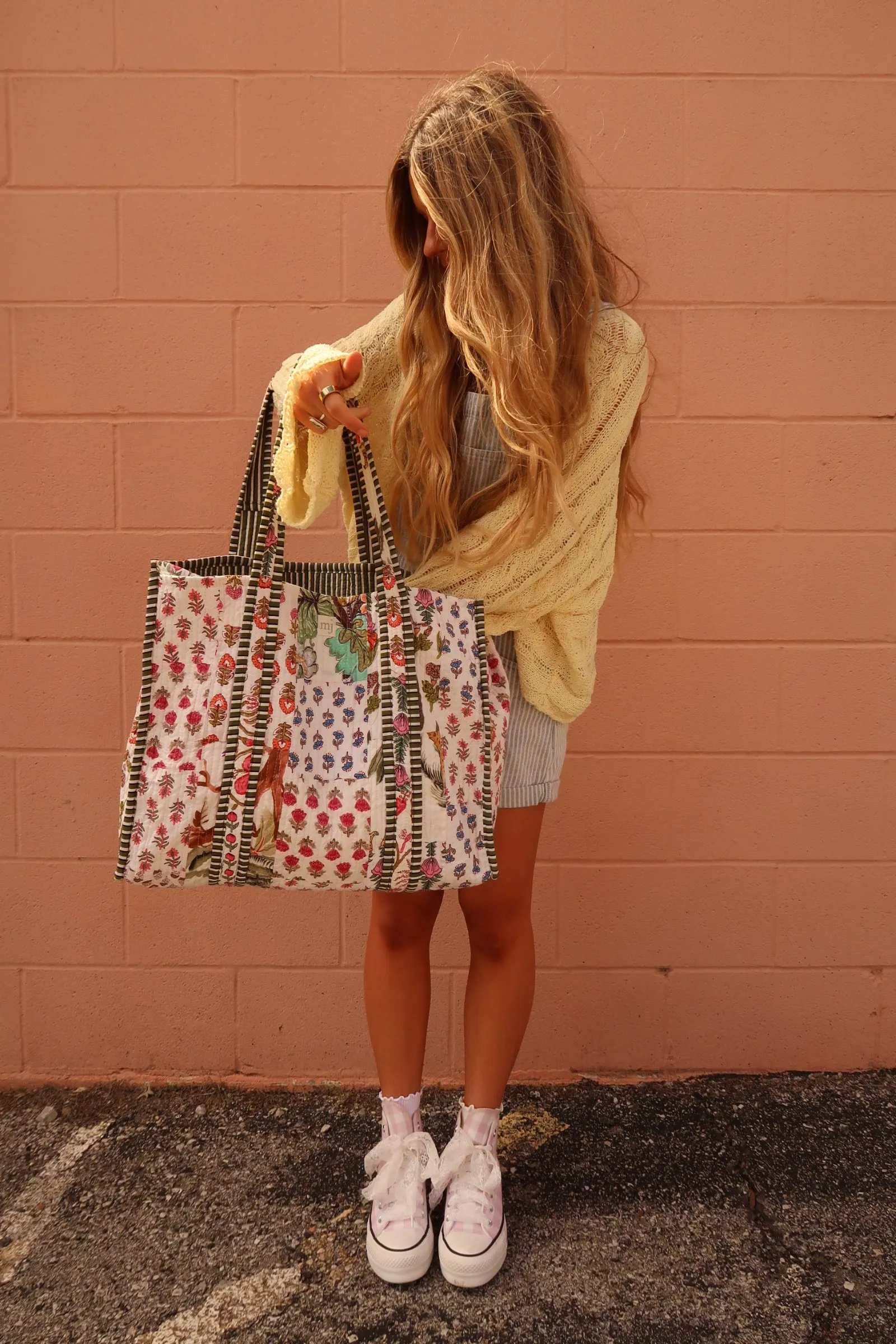 Lottie Quilted Tote Bag