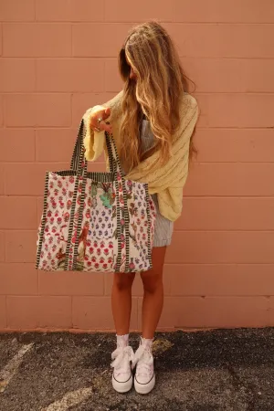 Lottie Quilted Tote Bag