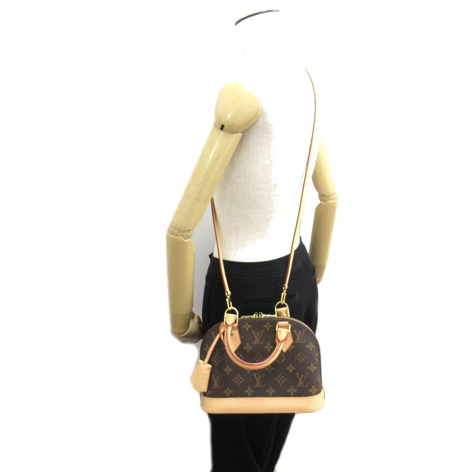 Louis Vuitton BB 2w Shoulder Bag 2way Shoulder Bag PVC ted Canvas Monogram  Brown M53152