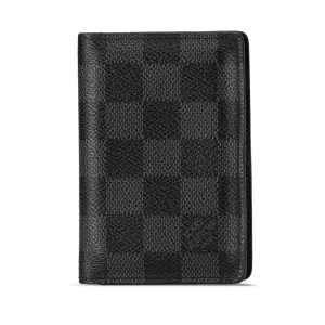 Louis Vuitton Damier Graphite Organizer Du Push Passcase N63075 Black Grey PVC  Louis Vuitton
