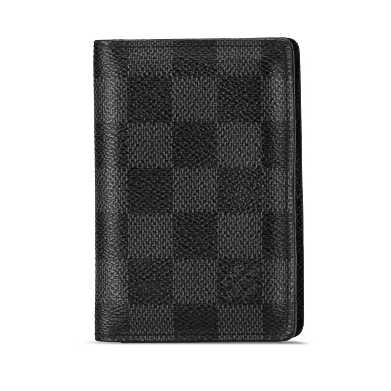 Louis Vuitton Damier Graphite Organizer Du Push Passcase N63075 Black Grey PVC  Louis Vuitton