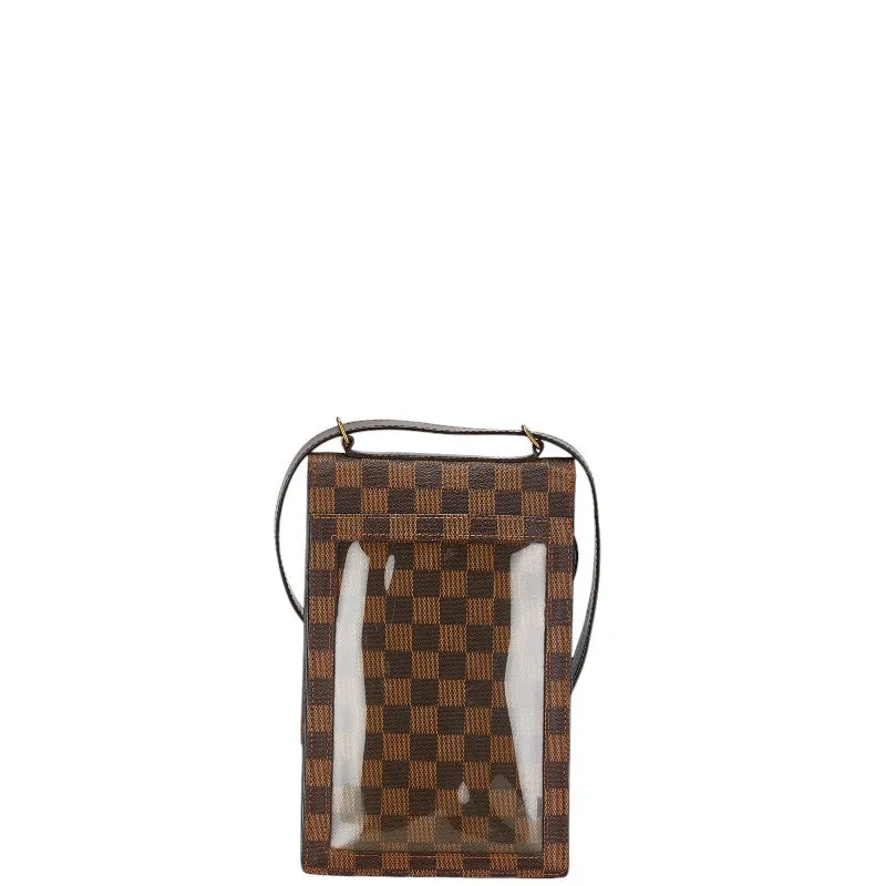 Louis Vuitton Damier Portobello Crossbody Bag Brown PVC Leather