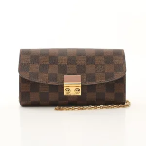 Louis Vuitton Damier PVC Leather Crossbody Bag