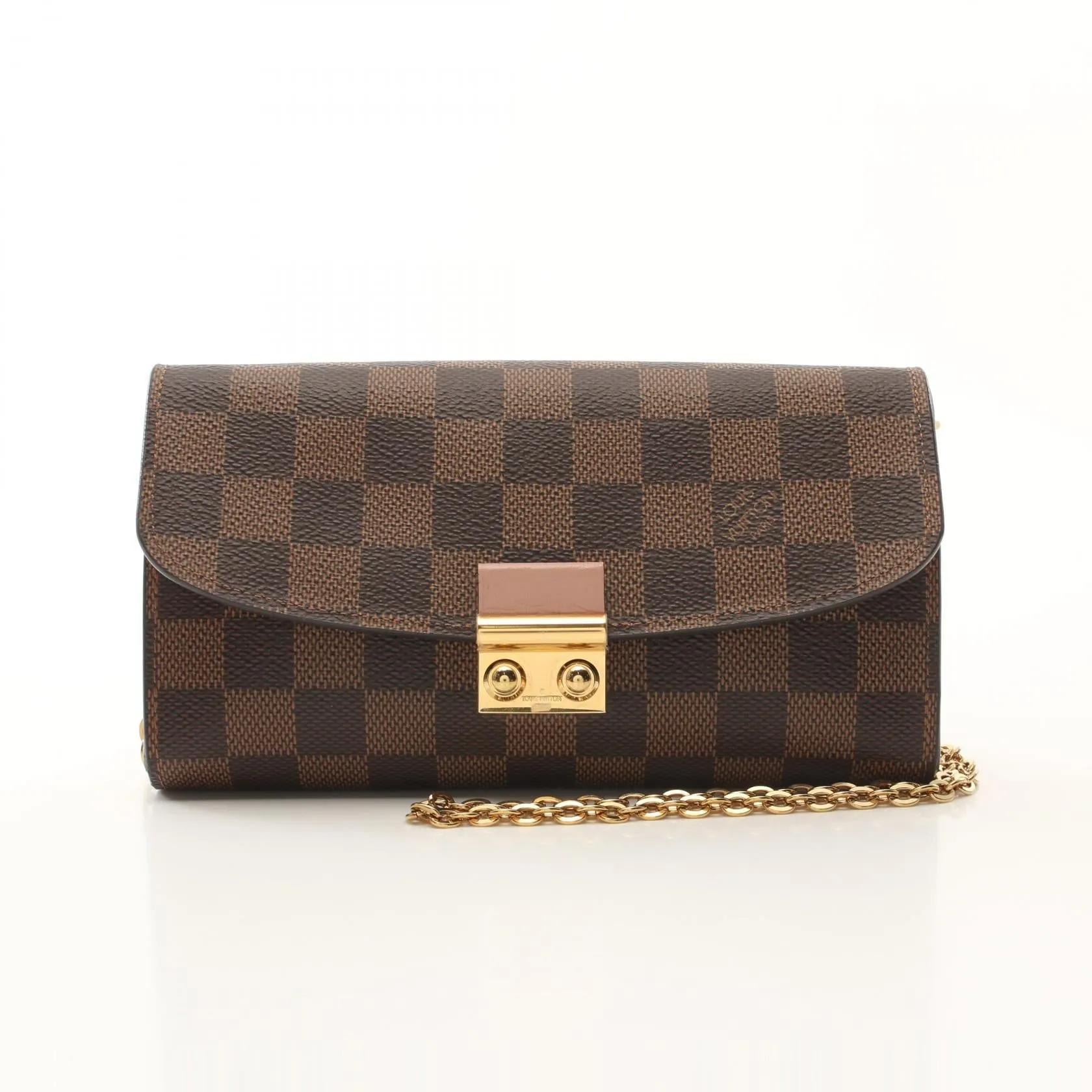 Louis Vuitton Damier PVC Leather Crossbody Bag