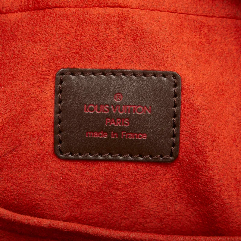 Louis Vuitton Damier Sarria Horizontal Handbag N51282 Brown PVC Leather  Louis Vuitton