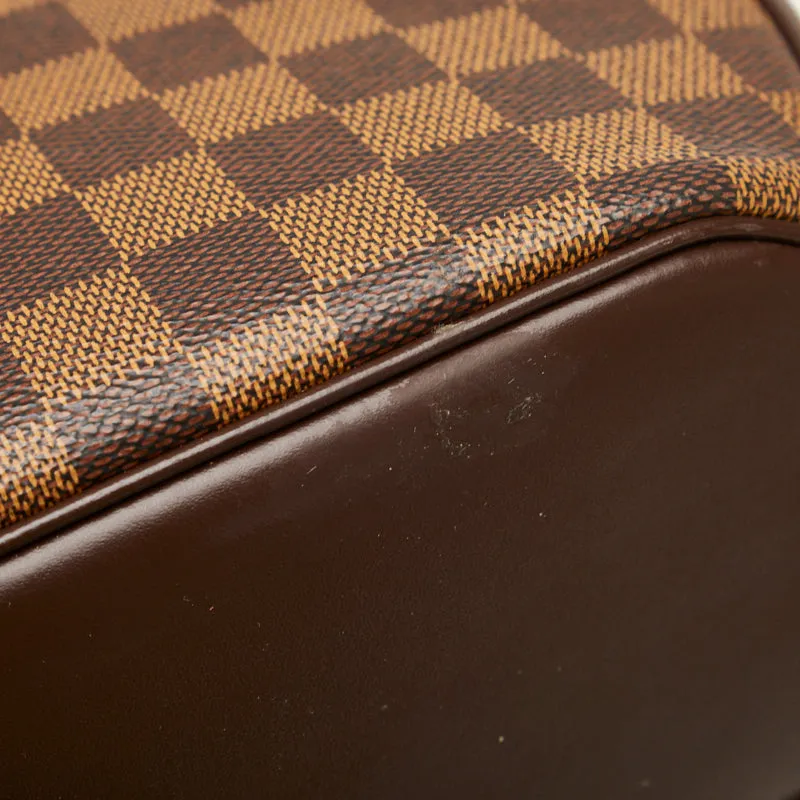 Louis Vuitton Damier Sarria Horizontal Handbag N51282 Brown PVC Leather  Louis Vuitton