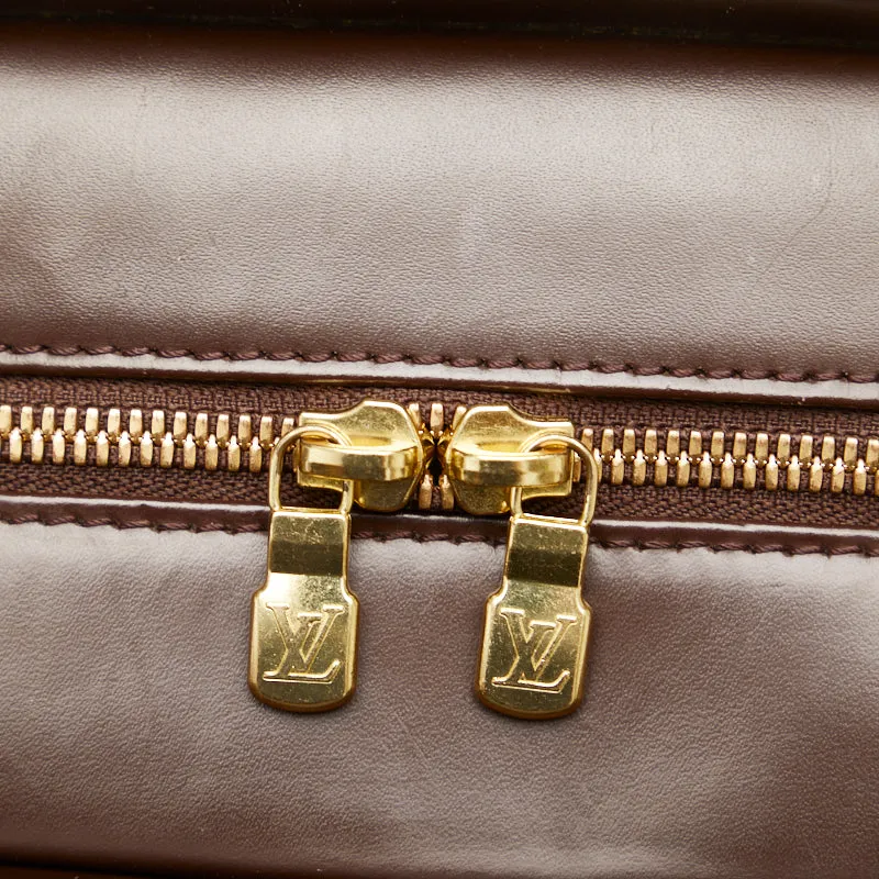 Louis Vuitton Damier Sarria Horizontal Handbag N51282 Brown PVC Leather  Louis Vuitton