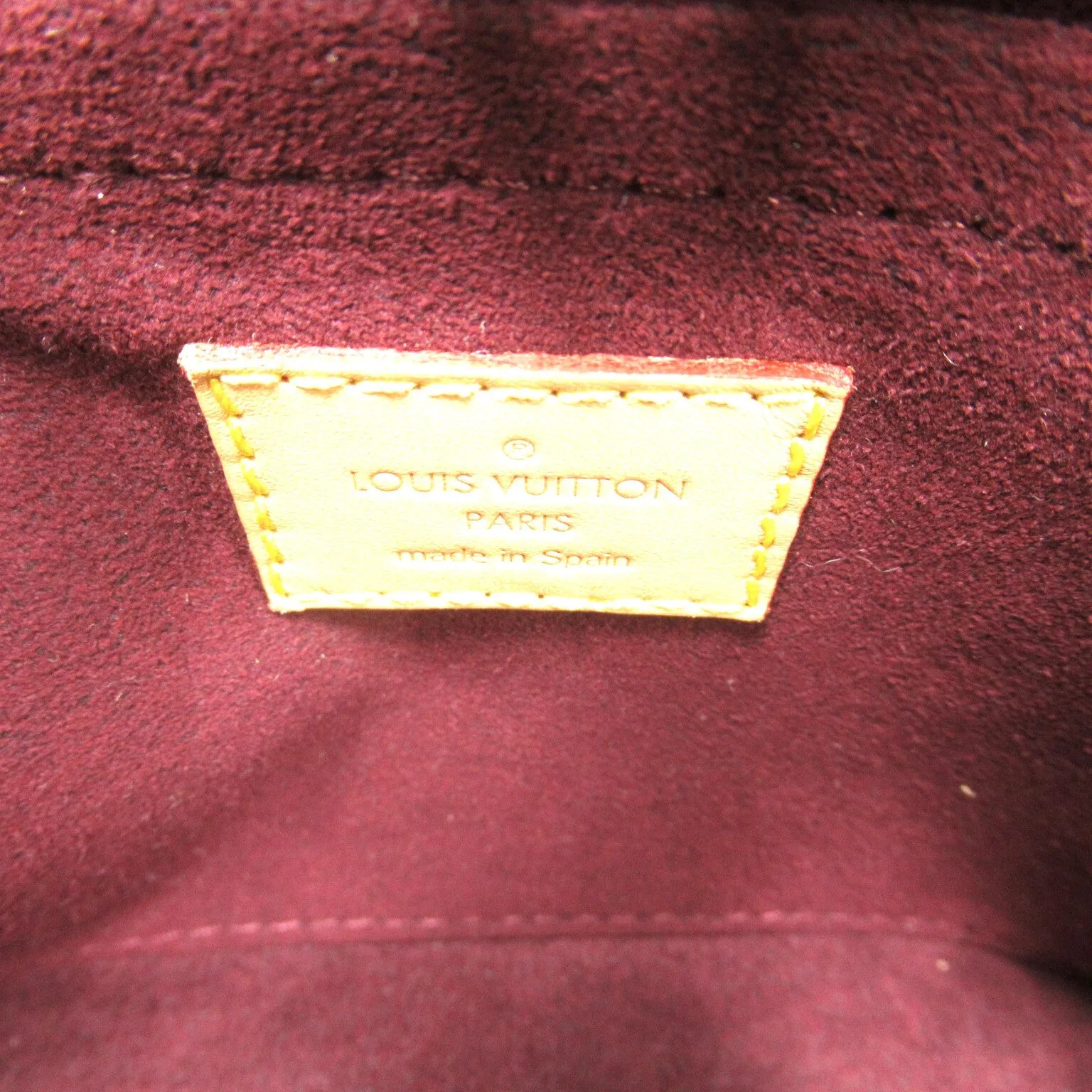 Louis Vuitton Louis Vuitton Montaigne BB Bag PVC Coated Canvas Monogram  Brown M41055