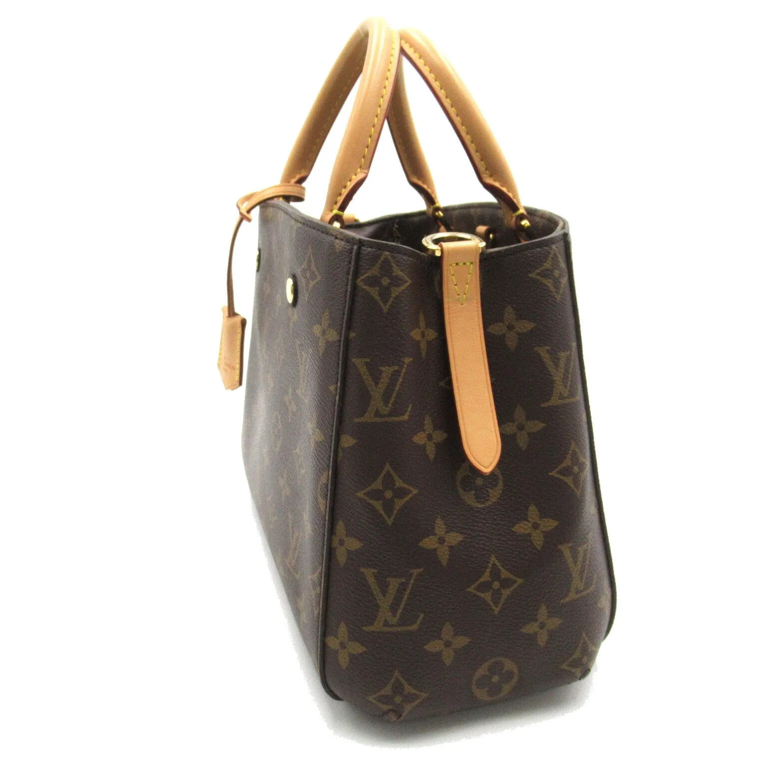 Louis Vuitton Louis Vuitton Montaigne BB Bag PVC Coated Canvas Monogram  Brown M41055