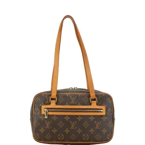 Louis Vuitton Monogram City MM Tote Bag M51182 Brown PVC Leather  Louis Vuitton