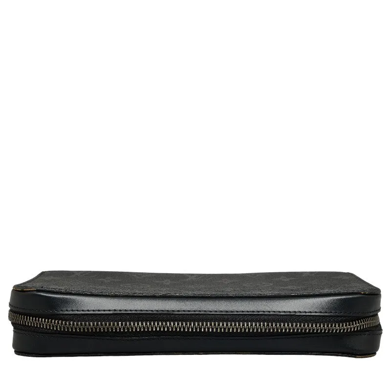 Louis Vuitton Monogram M61698 Long Wallet PVC/Leather Black