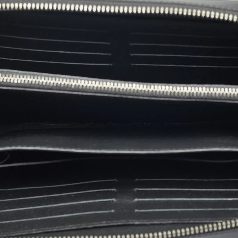 Louis Vuitton Monogram M61698 Long Wallet PVC/Leather Black
