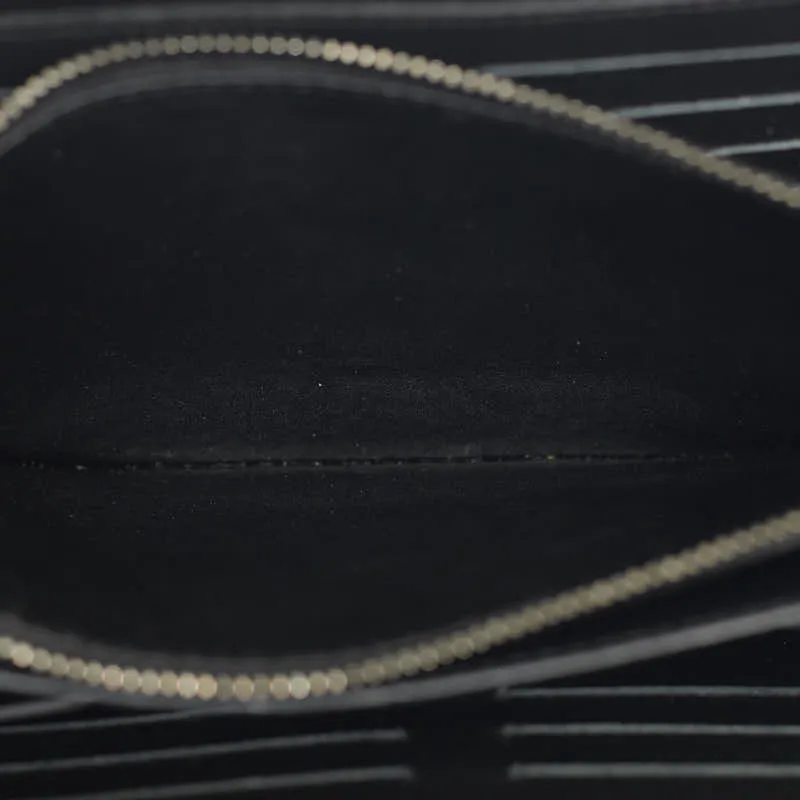 Louis Vuitton Monogram M61698 Long Wallet PVC/Leather Black