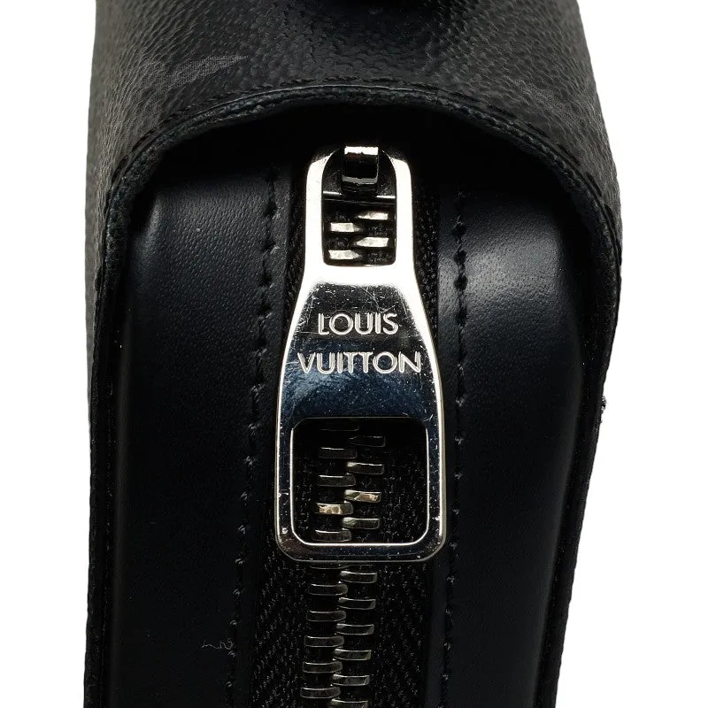 Louis Vuitton Monogram M61698 Long Wallet PVC/Leather Black