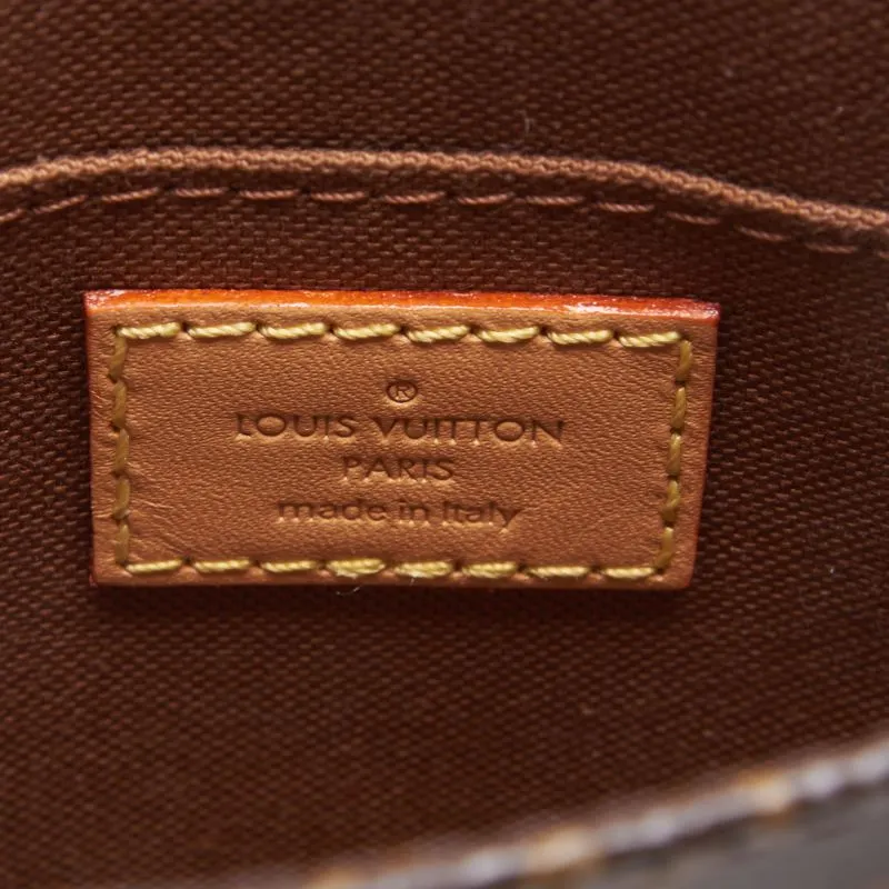 LOUIS VUITTON Monogram Pitt Sacks 2w Mini Handbag PVC Leather Monograms  Leather Handbag  Handbag Ladies Handbags Hybrid