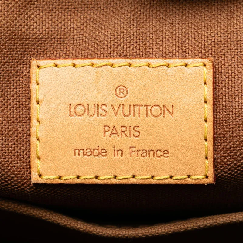 Louis Vuitton Monogram Popincourt Handbag M40007 Brown PVC Leather  Louis Vuitton