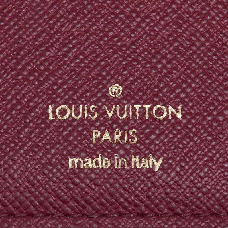 Louis Vuitton Monogram Portefolio Victoria Three Fold Wallet M41938 Brown Fushas PVC  Louis Vuitton