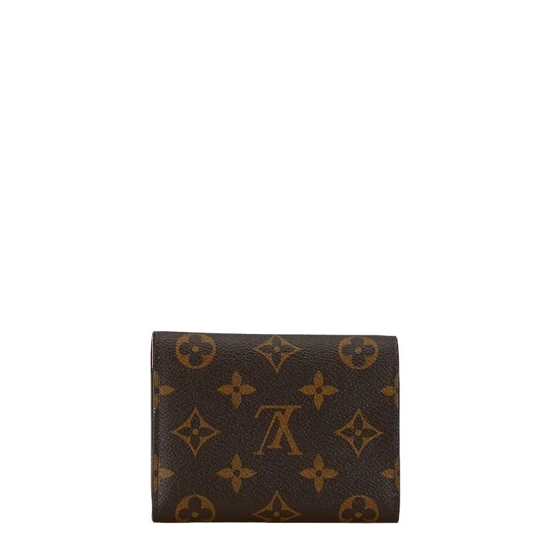 Louis Vuitton Monogram Vivienne Portefolio Victoria Double Fold Wallet M82622 Brown Multicolor PVC Leather  Louis Vuitton