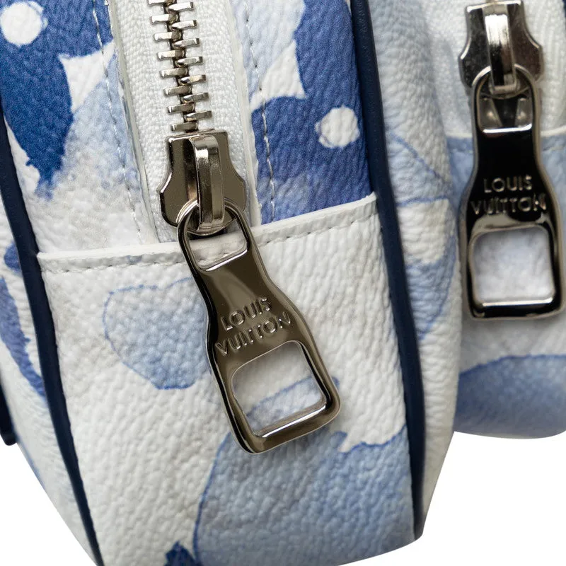 Louis Vuitton Monogram Water Color  Offset  Shoulder Bag M45763 Blue White PVC Leather  Louis Vuitton