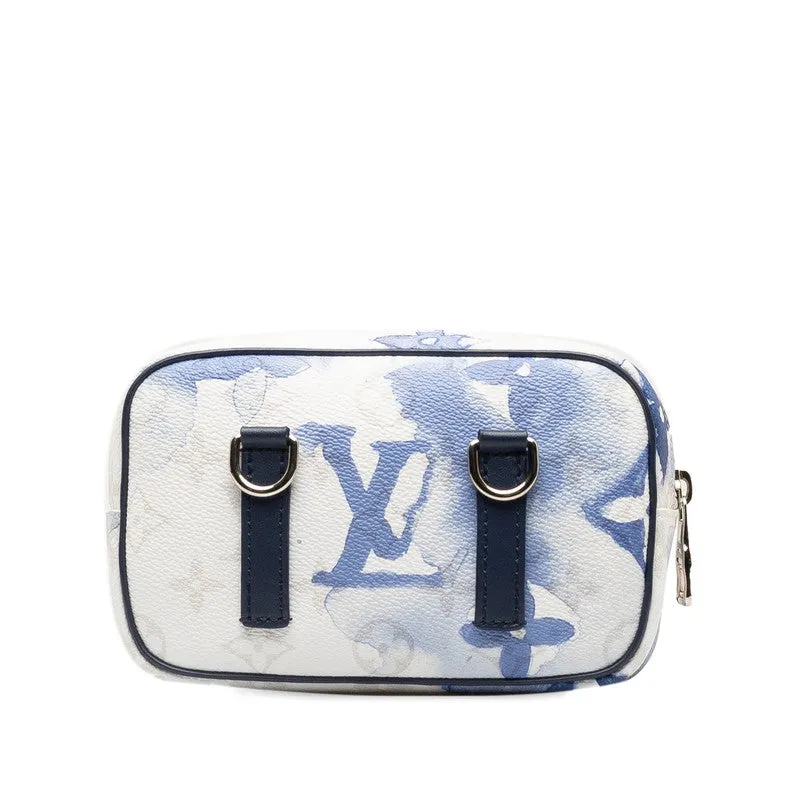 Louis Vuitton Monogram Water Color  Offset  Shoulder Bag M45763 Blue White PVC Leather  Louis Vuitton