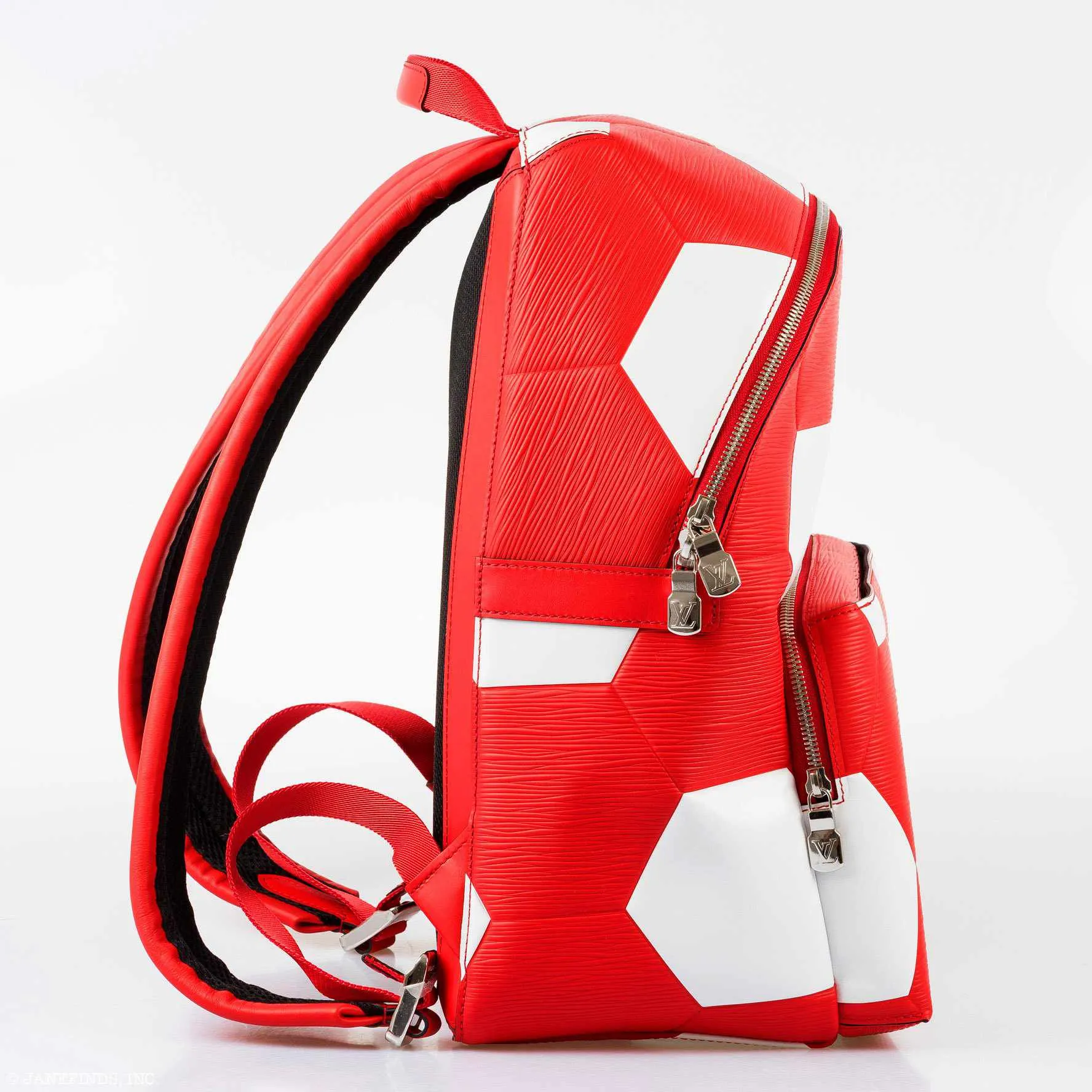 Louis Vuitton World Cup Apollo Backpack World Cup Capsule Collection Epi Red