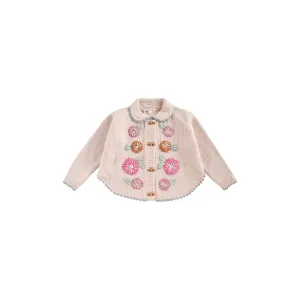 Louise Misha Khella Cape Cardigan - Blush