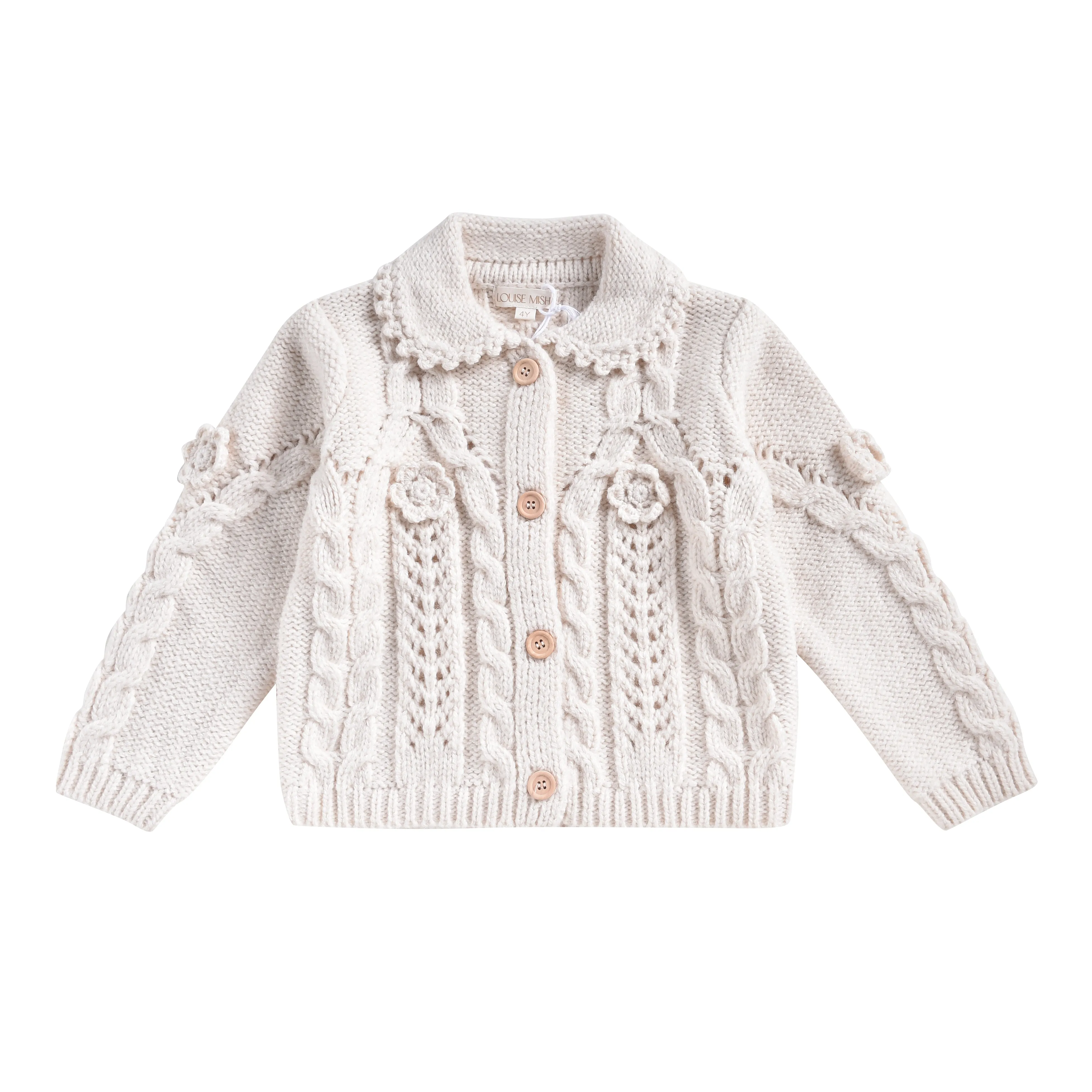 Louise Misha Louny Cardigan - Cream