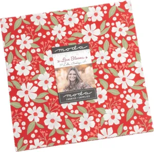Love Blooms Layer Cake®, 42-10" Precut Fabric Quilt Squares by Lella Boutique