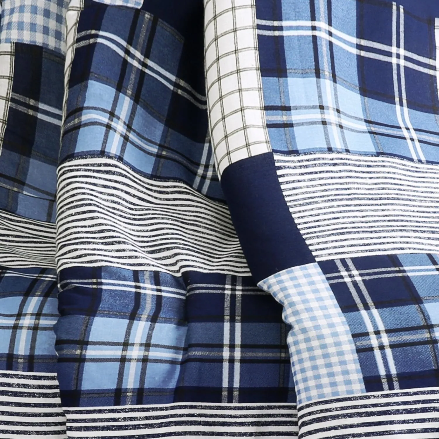 Lush Decor Greenville Throw, 60" x 50", Blue