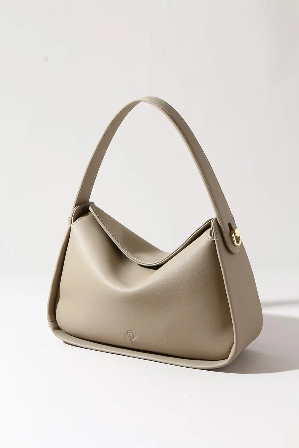 Luxurious Genuine Leather Handbags for Women,Chic and Sleek Design with Magnetic Flap,Versatile and Trendy Purse