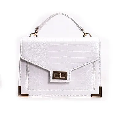 Luxury Handbags Women Bags Designer Crocodile Pattern Leather