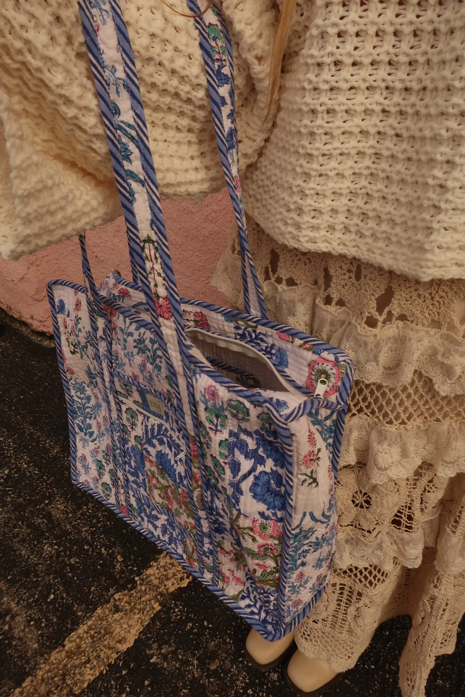 Lydia Quilted Dote Bag