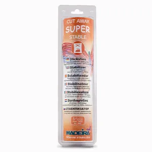 Madeira Cut Away Super Stable Stabilizer 30cm x 5m