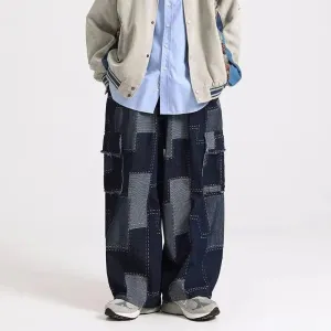 Madeira Patchwork Denim Jeans