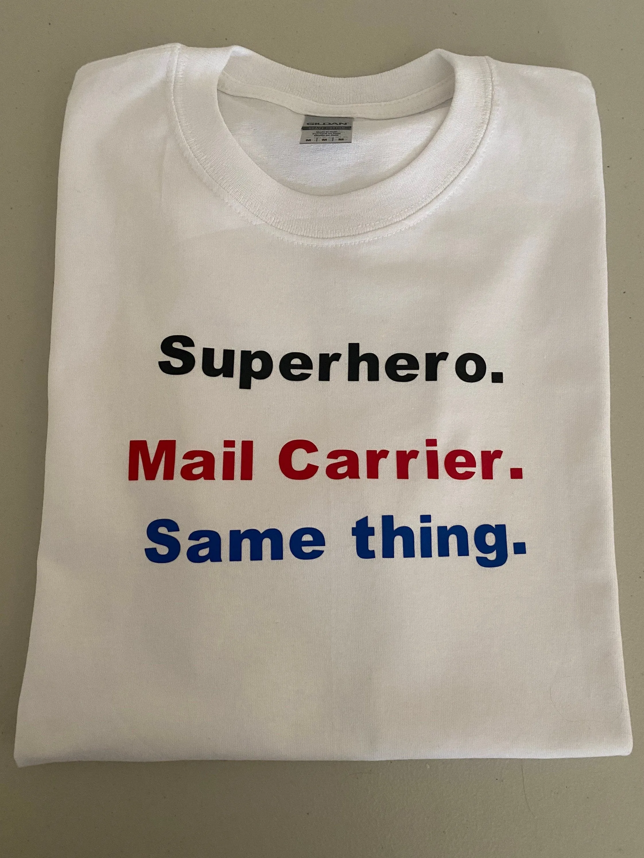 Mail Carrier Mailman Mailwoman Postal Worker T-shirt Hoodie Funny Superhero personalized gift custom
