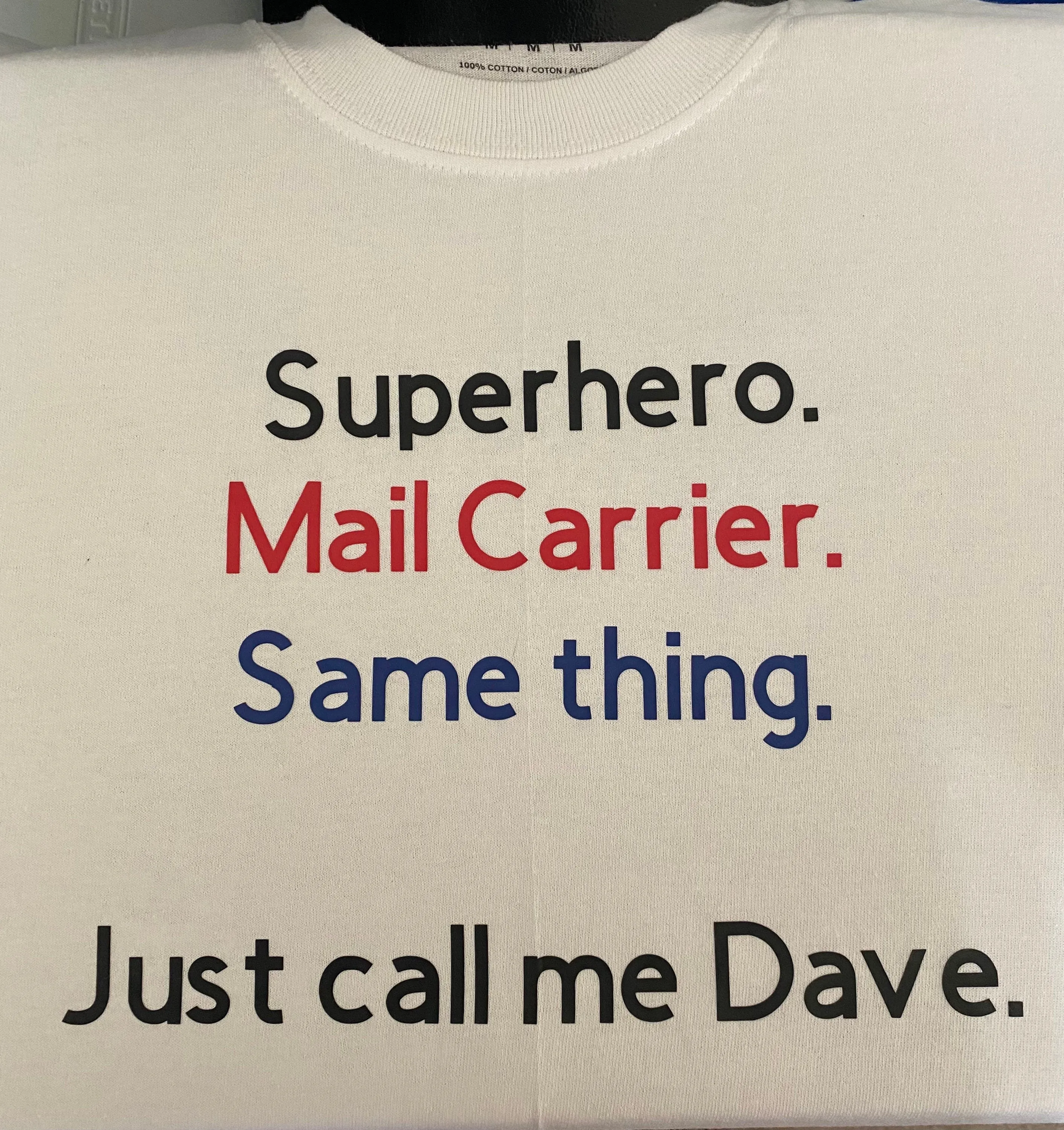 Mail Carrier Mailman Mailwoman Postal Worker T-shirt Hoodie Funny Superhero personalized gift custom