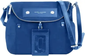 Marc Jacobs Preppy Natasha Nylon Crossbody Bag (Azure Blue)
